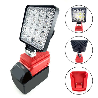 4 Inch LED Work Light for Milwaukee 14.4V-18V Lithium